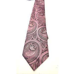 Geoffrey Beene Extra Long Paisley Silk Tie